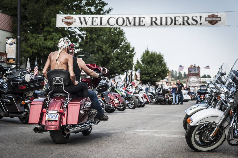 STURGIS RALLY IN SOUTH DAKOTA USA