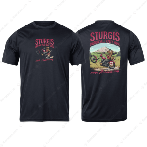 Sturgis Prairie Dog Fink Girl T-Shirt, Cruisin Sturgis 84th Sturgis Motorcycle Rally Merch