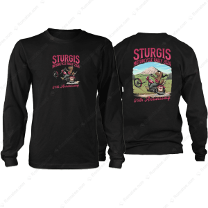 Sturgis Prairie Dog Fink Girl T Shirt Cruisin Sturgis 84th Sturgis Motorcycle Rally Merch 2 Long Sleeve