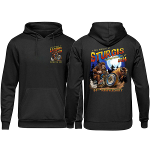 Sturgis Rally Legend of Bigfoot Merch 2024 Anniversary Sturgis Motorcycle Rally T Shirt 3 Hoodie