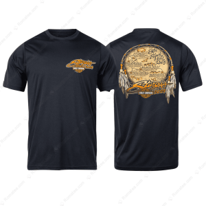 84th Black Hills Rally Dream Map T Shirt Harley Davidson Sturgis Logo 2024 Merch 1 T Shirt