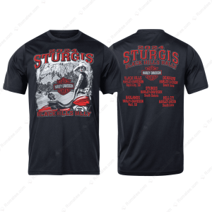 84th Rally Sturgis Pinup T Shirt 2024 Sturgis Harley Davidson Black Hills Rally Merch 1 T Shirt