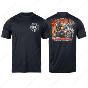 84th Sturgis Fire Department T-Shirt, Sturgis Main Street Shirt, 84th Anniversary Merch