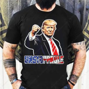 Donald Trump Unstoppable T-Shirt, Trump Rally Raised Fist Make History Tee, Trump Assassination Merch