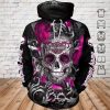 Harley Davidson Cycles Girl Sugar Skull Motocycle 3D Hoodie All Over Print