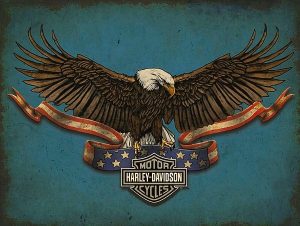 Harley Davidson Motorcycles Eagle