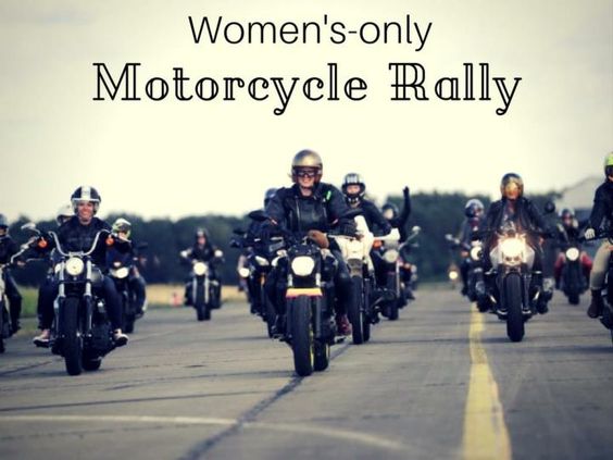 Motorcycle Rallies Women Motorcycle Riders