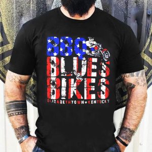 Muscle Hog Rider Motorcycle Rally Shirts, Patriot Hog Rider Bikes Blues And Bbq Elizabethtown KY Merch