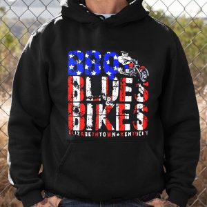 Muscle Hog Rider Motorcycle Rally Shirts Patriot Hog Rider Bikes Blues And Bbq Elizabethtown KY 3 hoodie