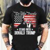 We The People Stand With Donald Trump Retro T-Shirt, Trump Rally Shooter Tee, Conservative Trump Gift