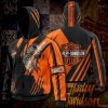 Harley-Davidson Eagle Claw Marks Merch, Harley-Davidson Strength and Power Hoodie