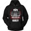 All Pops Are Created Equal with Flames and Handlebars Harley-Davidson Hoodie