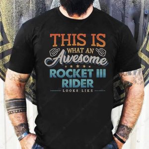 Awesome Rocket 3 Rider PrideVintage T shirt Triumph Rocket III Enthusiast Identity Apparel 1