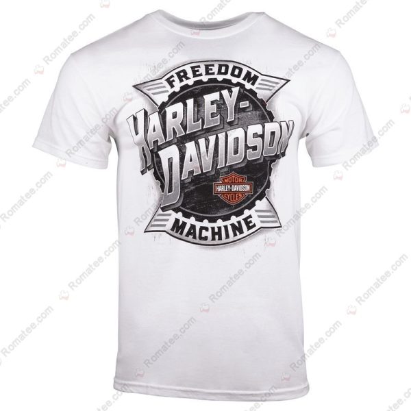 Harley-Davidson Freedom Machine T-Shirt, Vintage Style Harley-Davidson T-Shirt