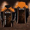 Harley-Davidson Grim Reaper Skulls and Flames Hoodie, Stylish Motorcycle Streetwear