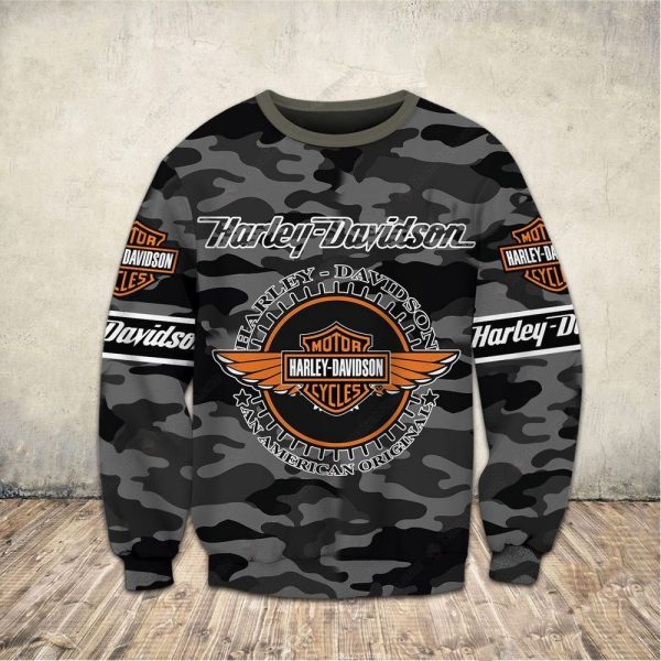 Harley Davidson Urban Adventure Modern Rugged Pullover Hoodie