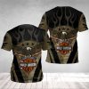 Patriotic Eagle and Flames 3D Merch, Harley-Davidson Freedom T-Shirt