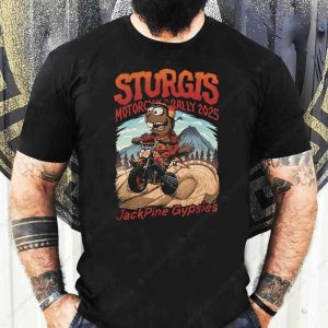 Cruisin the Race Track Shirt, JackPine Gypsies Sturgis Rally 2025 T-Shirt