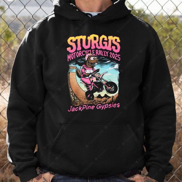 JackPine Gypsies Sturgis Motocycle Rally 2024 Shirt, 85th Anniversary The Race Track Shirt