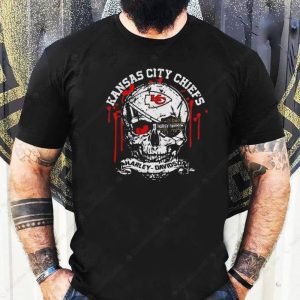 Kansas City Chiefs Harley Davidson shirt, Skull Harley Davidson Unisex T-Shirt