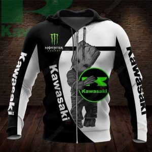 Kawasaki Baby Groot Monster Energy Shirt, Guardians of the Galaxy Inspired Kawasaki Hoodie