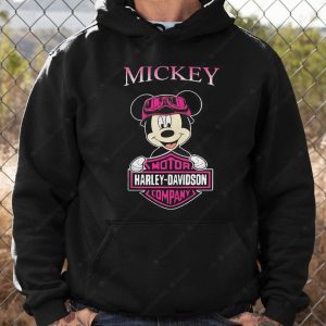 Mickey Mouse Aviator Goggles Harley-Davidson Merch, Classic Mickey Mouse Hoodie