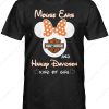 Mouse Cars And Harley Davidson Kind Of Girl Shirt, Mickey Mouse Ears And Harley-Davidson Logo T-Shirt