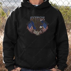 Sturgis Rally 2025 85th Anniversary Eagle Flag T-Shirt