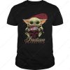 Baby Yoda Holding Skull Indian Motorcycle T-Shirt, Graphic Indian Motorcycle Merch