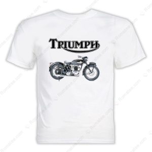 Classic Triumph Motorcycle Merch, Vintage Style with Iconic Logo