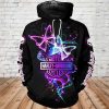 Colorful Butterfly and Harley Davidson Logo 3D All Over Print Hoodie