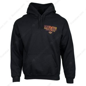 Deadwood Sunset and Rider Harley-Davidson Hoodie, Harley-Davidson Adventure Hoodie