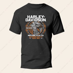 Harley-Davidson Eagle Superior Quality T-Shirt, Harley-Davidson 1903 Heritage Merch