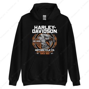 Harley Davidson Eagle Superior Quality T Shirt Harley Davidson 1903 Heritage Merch 3 Hoodie