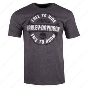 Harley-Davidson Free to Ride And Roam Merch, Sturgis Harley-Davidson Genuine Quality T-Shirt