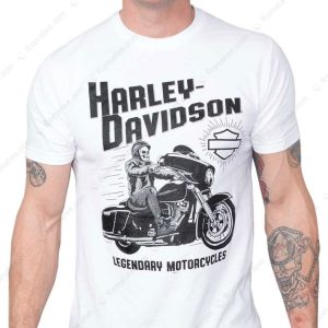 Harley-Davidson Legendary Motorcycles Merch, Classic Harley-Davidson American Heritage T-Shirt