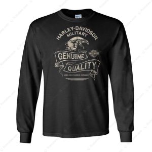 Harley-Davidson Military Genuine Quality Shirt, Harley-Davidson Eagle T-Shirt