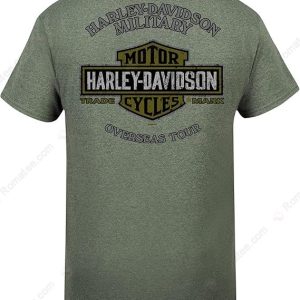 Harley-Davidson Military Pacific Theater Shirt,  Harley-Davidson Military Heritage T-Shirt