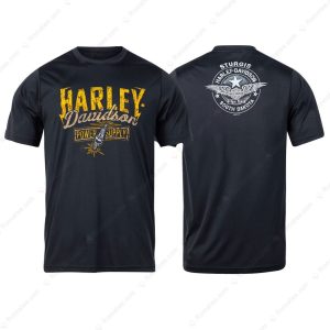 Harley-Davidson Power Supply Bugi Merch, Sturgis Motorcycle Rally Graphic T-Shirt