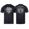 Harley-Davidson Ride Faster Than Fear Military Merch, H-D Military Skull Rider Winged Motorcycle T-Shirt