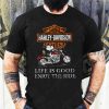 Harley-Davidson Snoopy Life Is Good Enjoy The Ride T-Shirt