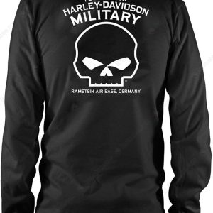 Harley-Davidson Speed And Power Long Sleeve T-Shirt, I Got Mine At Harley-Davidson Military Merch