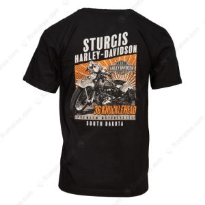 Harley-Davidson Steampunk Wolf T-Shirt, Sturgis Harley-Davidson Motorcycle Merch