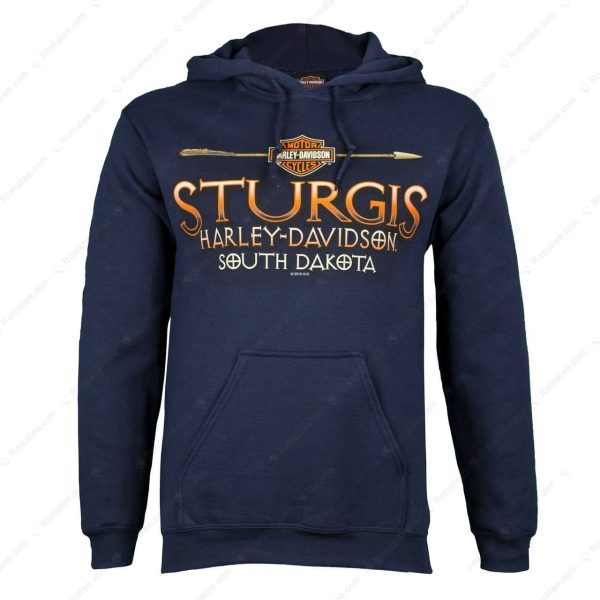 Harley-Davidson Sturgis Bison Merch, Native American Sturgis South Dakota Hoodie