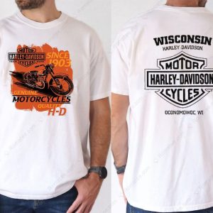 Harley-Davidson Swiftly Bike Merch, Harley-Davidson Genuine Motorcycles Since 1903 T-Shirt