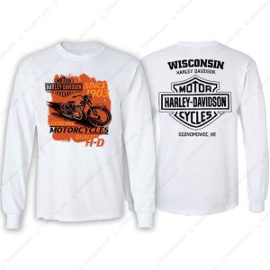 Harley-Davidson Swiftly Bike Merch, Harley-Davidson Genuine Motorcycles Since 1903 T-Shirt