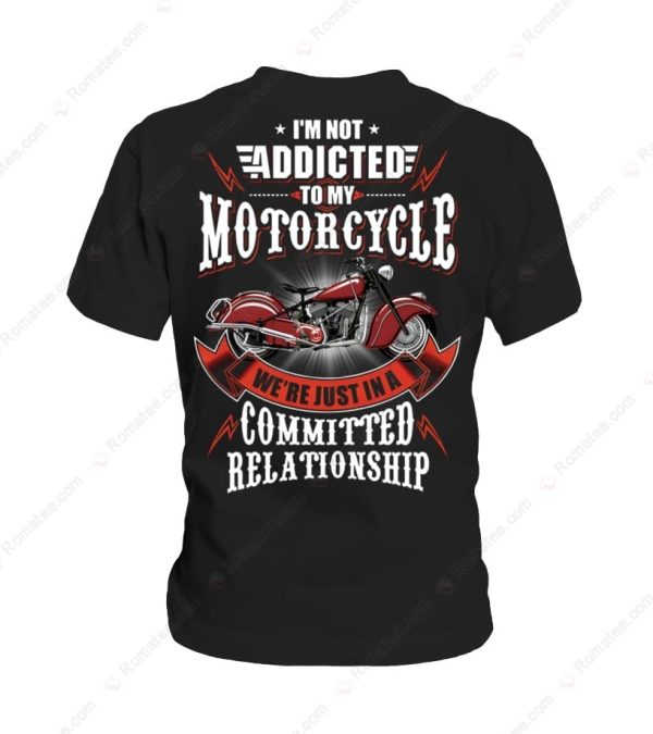 Indian Motorcycle 1901 Vintage Merch, Committed Relationship Motorcycle T-Shirt