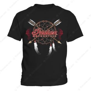 Indian Motorcycle Dreamcatcher Hoodie, Native American Arrows T-Shirt