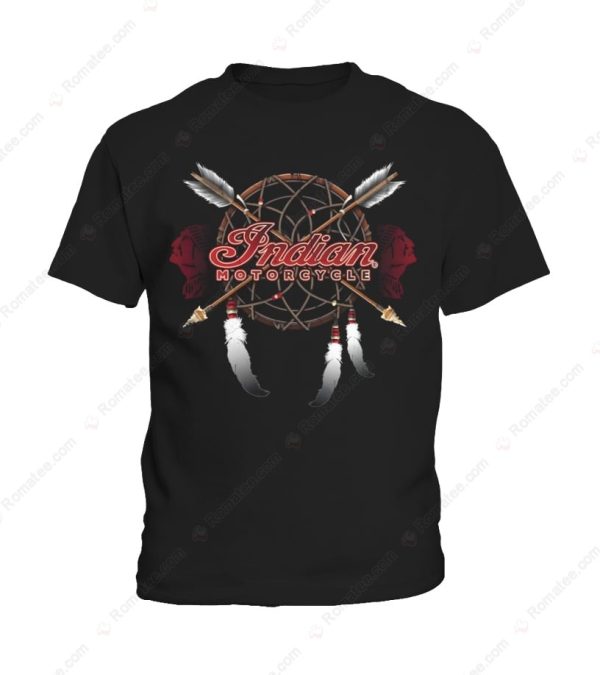 Indian Motorcycle Dreamcatcher Hoodie, Native American Arrows T-Shirt