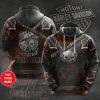 Personalized Harley-Davidson Live to Ride Hoodie, Bold Harley-Davidson Skull 3D Merch